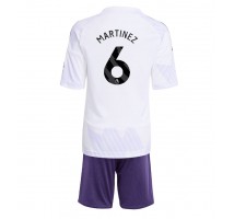 Manchester United Lisandro Martinez #6 Koszulka Wyjazdowa dzieci 2025-26 Krótki Rękaw (+ krótkie spodenki)